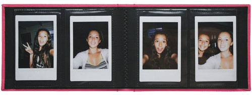 Selfie 40 Image Photo Album Pink for Polaroid PIF 300 Instant Fuji ...