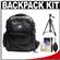 Aktiv Pak AP400 Digital SLR Camera Backpack Case (Black) with Deluxe Photo/Video Tripod + Accessory Kit