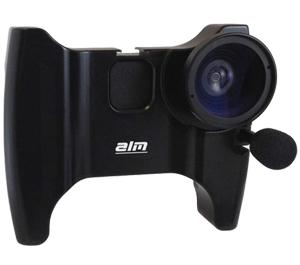 ALM mCAM Stabilizer Mount with Video Lens & Mic for iPhone 4 & 4S (Black) - Digital Cameras and Accessories - Hip Lens.com
