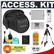 Canon EH19-L Digital SLR Camera Holster Case for the Rebel XSi, XS & T1i with LP-E5 Battery + Tripod + Accessory Kit