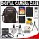 Acme Made Union Ultra-Zoom Digital Camera Case (Black) with 16GB Card + NP-FW50 Battery + Filters + Tripod for Sony NEX-C3 NEX-3 & NEX-5