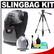 Aktiv Pak AP200 All-Weather Sling Digital SLR Camera Backpack Case (Black) with Tripod + Cleaning Kit
