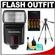 Bell & Howell Z480AF Zoom Flash (for Pentax/Samsung) with Tripod  + AA Batteries & Charger + Accessory Kit