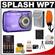 Bell & Howell Splash WP7 Waterproof Digital Camera (Purple) with 4GB Card/Reader + Batteries/Charger + Float Strap + Cleaning & Accessory Kit