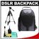 Bower SCB1350 Photo Pack Backpack Case (Black) with Deluxe Photo/Video Tripod + Accessory Kit