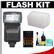 Bower SFD296S Digital Automatic Zoom Flash (for Sony Alpha) with (4) AA Batteries + Diffuser + Cleaning Kit