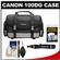Canon 100DG Digital SLR Camera Case - Gadget Bag With Cleaning Kit + LCD Protectors