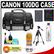 Canon 100DG Digital SLR Camera Case - Gadget Bag with  BP-511a Battery + Tripod + Accessory Kit