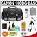 Canon 100DG Digital SLR Camera Case - Gadget Bag with  LP-E5 Battery + Tripod + Accessory Kit