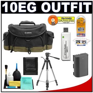 Canon 10EG Deluxe Digital SLR Camera Backpack Case with LP-E6 Battery + Tripod + Accessory Kit - Digital Cameras and Accessories - Hip Lens.com