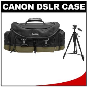 Canon 1EG Professional Digital SLR Camera Case - Gadget Bag with 57" Photo/Video Tripod - Digital Cameras and Accessories - Hip Lens.com