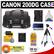 Canon 200DG Digital SLR Camera Case - Gadget Bag with NB-2LH Battery + Tripod + Accessory Kit