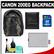 Canon 200EG Deluxe Digital SLR Camera Backpack Case with 16GB Card + LP-E5 Battery + Accessory Kit