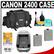 Canon 2400 Digital SLR Camera Case - Gadget Bag with (2) LP-E5 Batteries & Charger + Accessory Kit