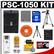 Canon PowerShot PSC-1050 Deluxe Leather Compact Digital Camera Case (Black) with 8GB + NB-6L Battery + 50