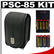 Canon PowerShot PSC-85 Deluxe Soft Digital Camera Case with (8) AA Batteries & Charger Kit