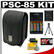 Canon PowerShot PSC-85 Deluxe Soft Digital Camera Case with (4) AA Batteries & Charger + Accessory Kit