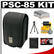 Canon PowerShot PSC-85 Deluxe Soft Digital Camera Case with NB-2LH Battery + Accessory Kit