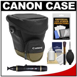 Canon Zoom Pack 1000 Digital SLR Camera Holster Case with Cleaning Kit + LCD Protectors - Digital Cameras and Accessories - Hip Lens.com