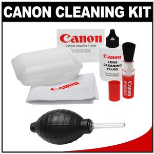 Canon Optical Digital Camera & Lens Cleaning Kit (Brush  Microfiber Cloth  Fluid & Tissue) with Precision Design Hurricane Blower - Digital Cameras and Accessories - Hip Lens.com