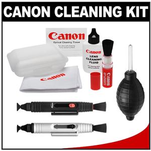 Canon Optical Digital Camera & Lens Cleaning Kit (Brush  Microfiber Cloth  Fluid & Tissue) with Blower + Lenspen + DigiKlear - Digital Cameras and Accessories - Hip Lens.com