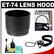 Canon ET-74 Lens Hood for EF 70-200mm f/4 L IS USM, 70-200mm f/4 L USM with 67mm UV Filter + Cap Keeper + Lens Cleaning Kit