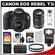 Canon EOS Rebel T3i Digital SLR Camera Body & EF-S 18-55mm IS II Lens with 55-250mm IS Lens + 16GB Card + Battery + Case + (2) Filters + Flash + Cleaning Kit