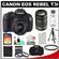 Canon EOS Rebel T3i Digital SLR Camera Body & EF-S 18-55mm IS II Lens with 55-250mm IS Lens + 32GB Card + Battery + Case + Filter Set + Tripod + Cleaning Kit