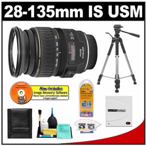 Canon EF 28-135mm f/3.5-5.6 IS USM Zoom Lens - NEW (NO Original Box) with 57" Tripod + Accessory Kit - Digital Cameras and Accessories - Hip Lens.com