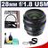 Canon EF 28mm f/1.8 USM Lens with UV Filter + Accessory Kit