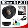 Canon EF 50mm f/1.8 II Lens with ES-62 Hood + UV Filter + Accessory Kit