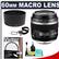 Canon EF-S 60mm f/2.8 Macro USM Lens with ET-67B Hood + UV Filter + Accessory Kit