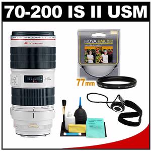 Canon EF 70-200mm f/2.8 L IS II USM Zoom Lens with UV Filter + Accessory Kit - Digital Cameras and Accessories - Hip Lens.com