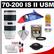 Canon EF 70-200mm f/2.8 L IS II USM Zoom Lens with UV Filter + Lens Wrap + Accessory Kit