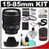 Canon EF-S 15-85mm f/3.5-5.6 IS USM Zoom Lens with 3 UV/FLD/CPL Filters + Hood + Pouch + Accessory Kit