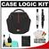 Case Logic DCB-304 High Zoom Digital Camera Holster Bag (Black) with LCD Protectors + Cleaning Accessory Kit