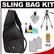 Case Logic Digital SLR Sling Camera Bag/Case (Black) (SLRC-205) with (2) LP-E5 Batteries + Tripod + Accessory Kit