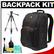 Case Logic Digital SLR Camera Backpack Case (Black) (SLRC-206) with Tripod + Accessory Kit