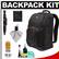 Case Logic Digital SLR Camera Backpack Case (Black) (SLRC-206) with Cleaning Kit + Accessory Kit
