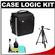Case Logic TBC-309 Digital SLR Camera Shoulder Bag/Case (Black) with Deluxe Photo/Video Tripod + Accessory Kit