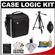 Case Logic TBC-309 Digital SLR Camera Shoulder Bag/Case (Black) with Deluxe Photo/Video Tripod + Nikon Cleaning Kit