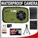 Coleman Xtreme C5WP Shock & Waterproof Digital Camera (Green) with 4GB Card + Case + Accessory Kit