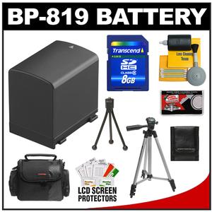 CTA DB-BP819 Rechargeable Battery for Canon BP-819 with Tripod + 8GB SD Card + Case + Accessory Kit - Digital Cameras and Accessories - Hip Lens.com