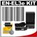 CTA (2) EN-EL3e Batteries for Nikon Digital SLR Cameras with Charger + Cleaning Kit