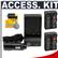 CTA (2) DB-FM55 Batteries & Charger for Sony Digital SLR Cameras with Cleaning Kit