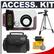 DiCAPac WP-310 (10.5x16 cm) Waterproof Case For Digital Camera with 50” Tripod + Case + Cleaning Kit