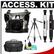 DiCAPac WP-S10 Waterproof Case for Digital SLR Cameras with Case and Tripod + Accessory Kit