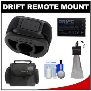 Drift Innovation Remote Control Mount with Battery +Case + Cleaning Kit - Digital Cameras and Accessories - Hip Lens.com