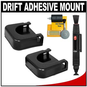 Drift Innovation Adhesive Mount Kit with Lenspen + Cleaning Kit - Digital Cameras and Accessories - Hip Lens.com