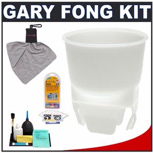 Gary Fong Lightsphere Flash Diffuser Universal (Cloud) with Accessory Kit - Digital Cameras and Accessories - Hip Lens.com